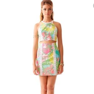 Lilly Pulitzer two-piece dress